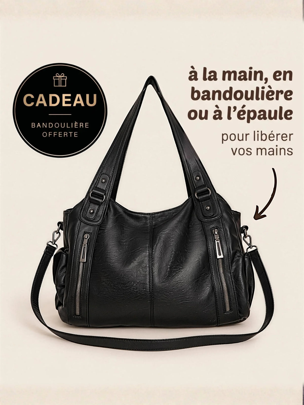 Le sac Astrid - L'allure d'un sac de créateur à prix doux