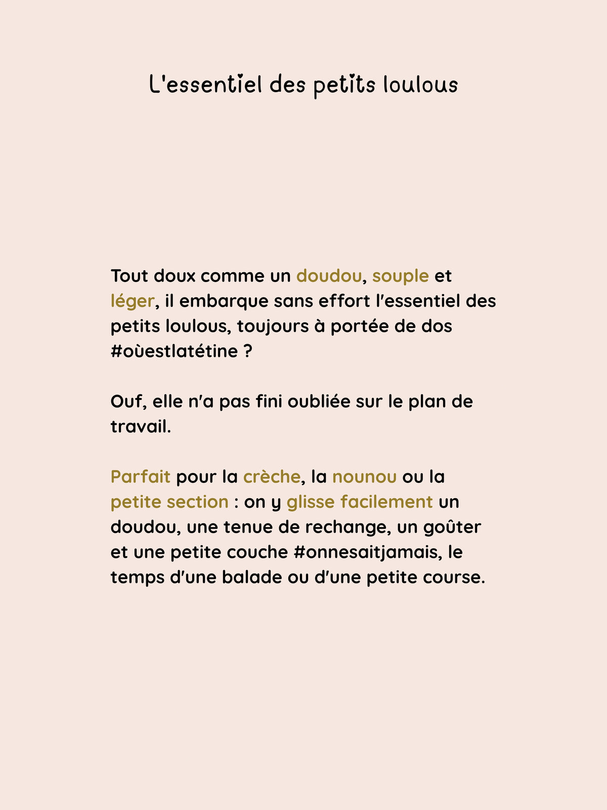 Sac à dos ourson personnalisé bébé, rien qu'à lui – Mon Premier Sac