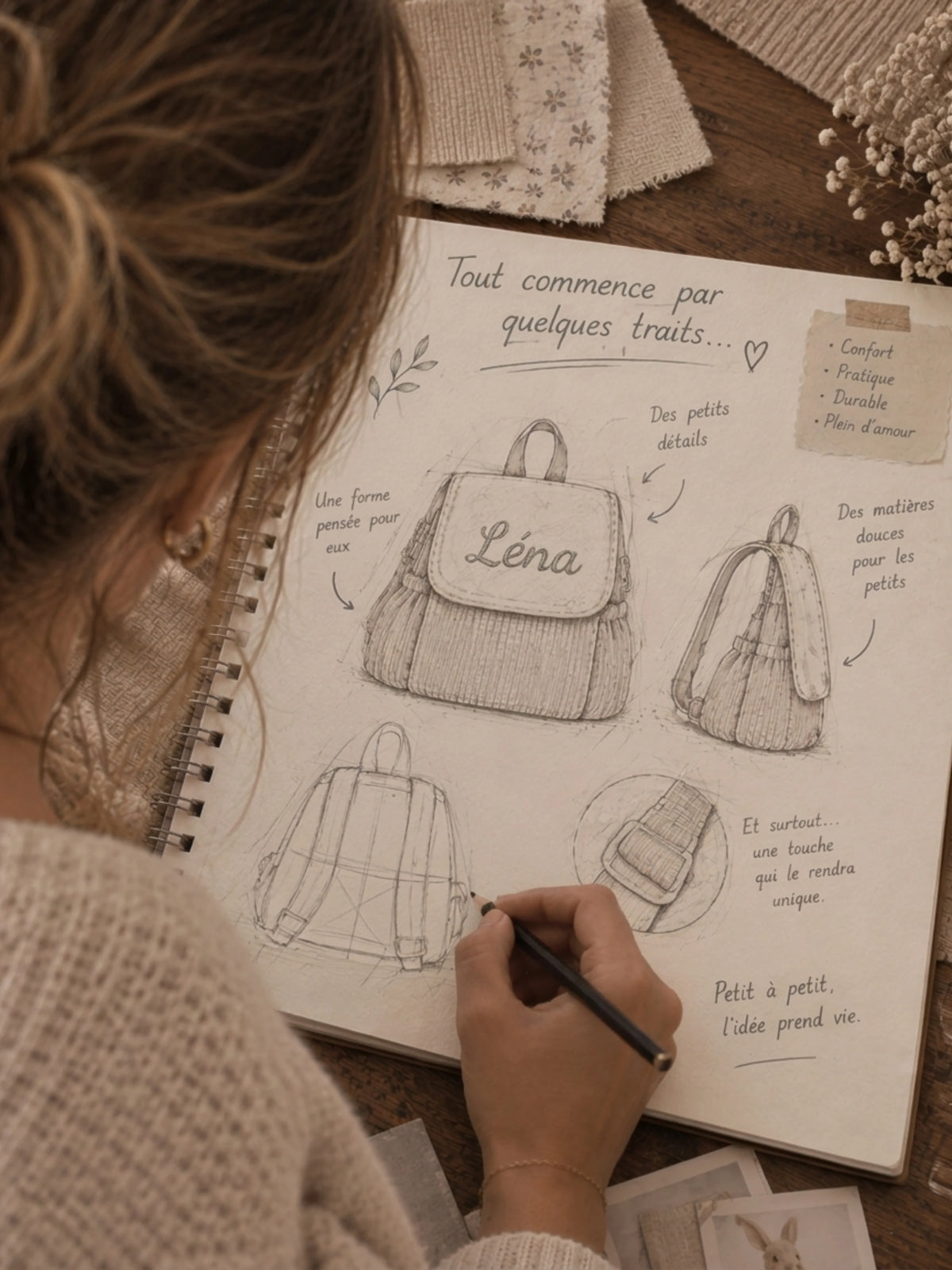 Mon Premier Sac - Sac à dos personnalisé bébé, rien qu'à lui